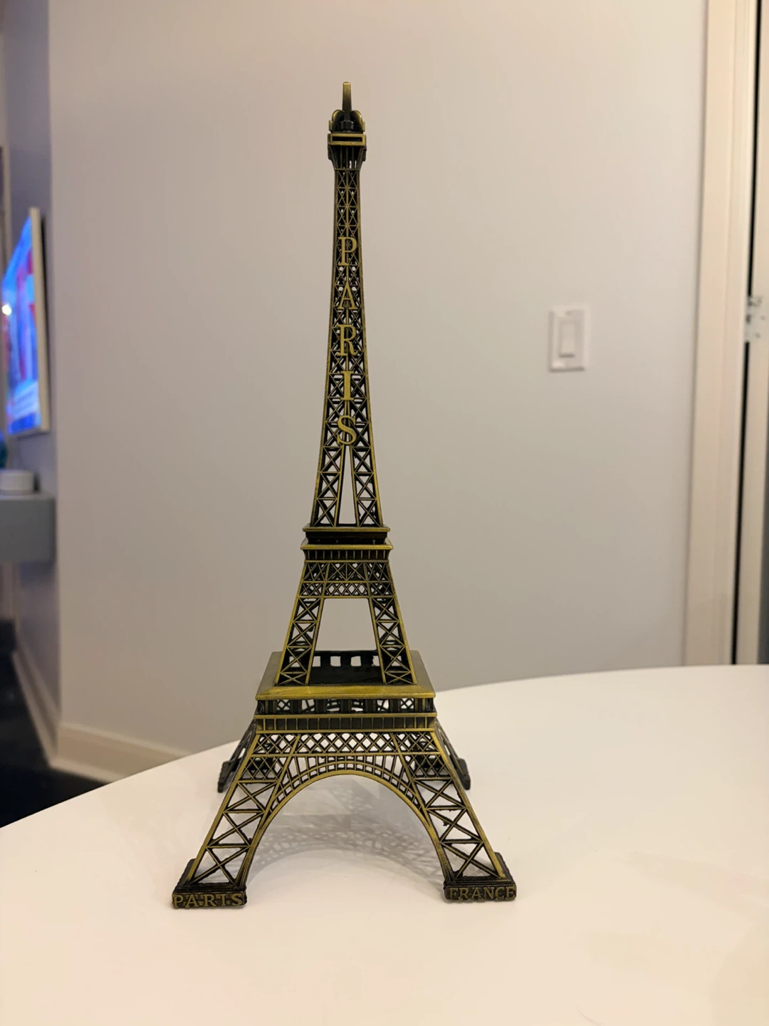 Large Metal Eiffel Tower Paris Decor - photo 2