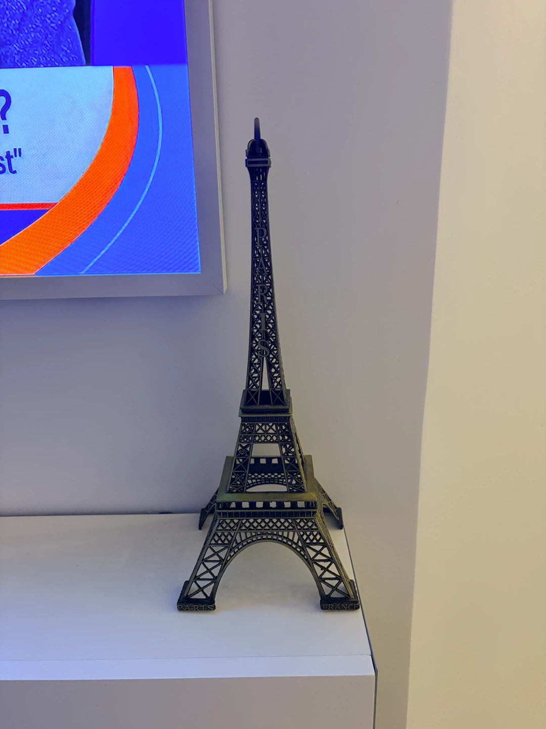 Large Metal Eiffel Tower Paris Decor - photo 3