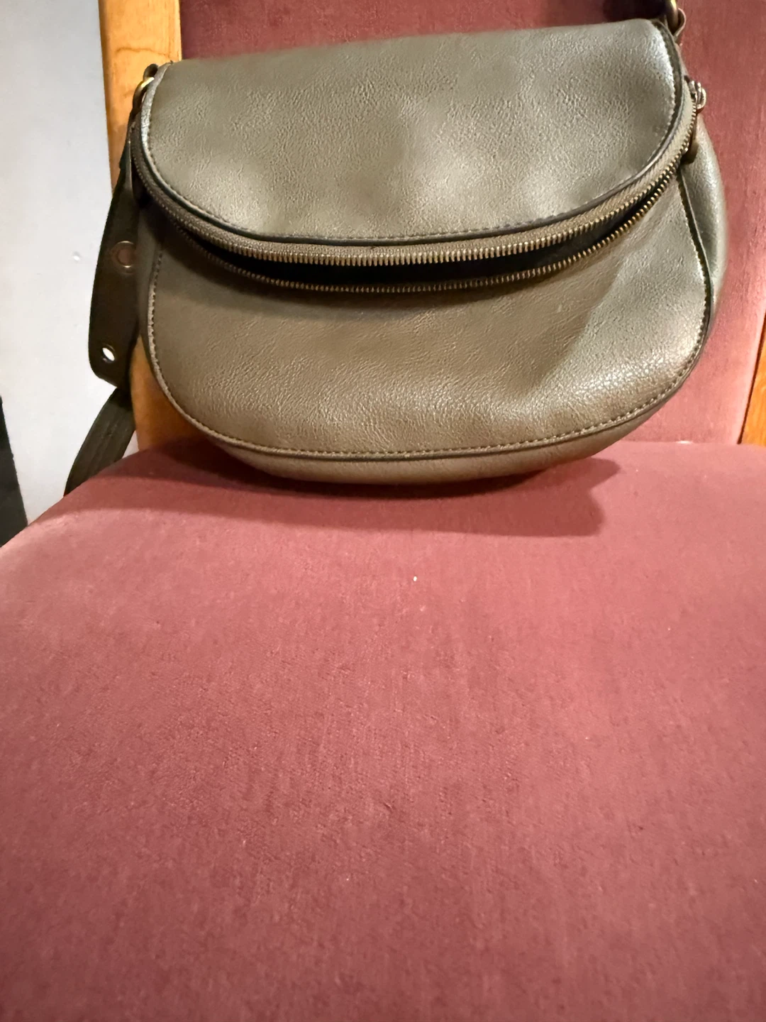 Olive Green Crossbody Bag - photo 3