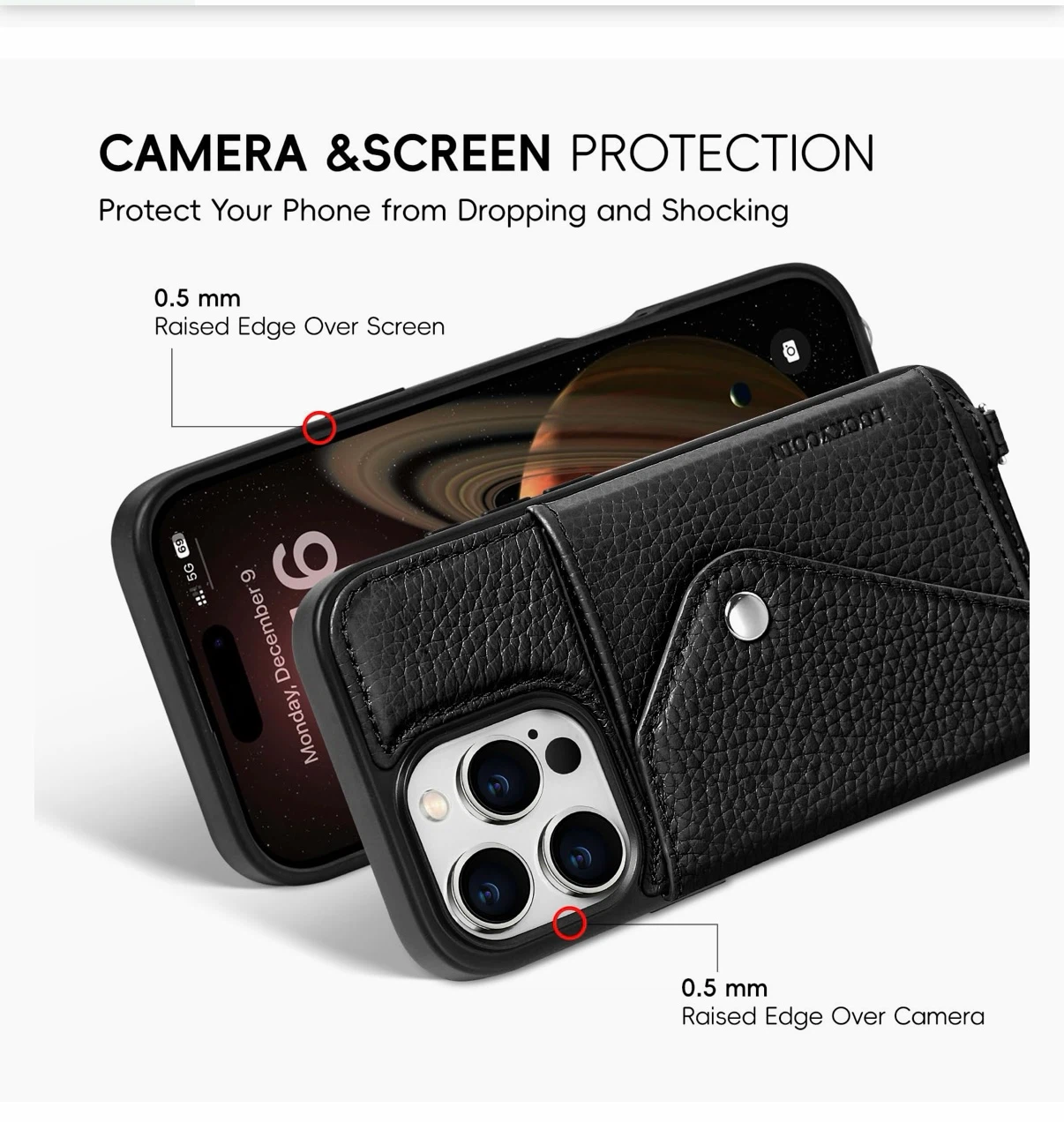 Leather Phone Wallet Case - photo 3