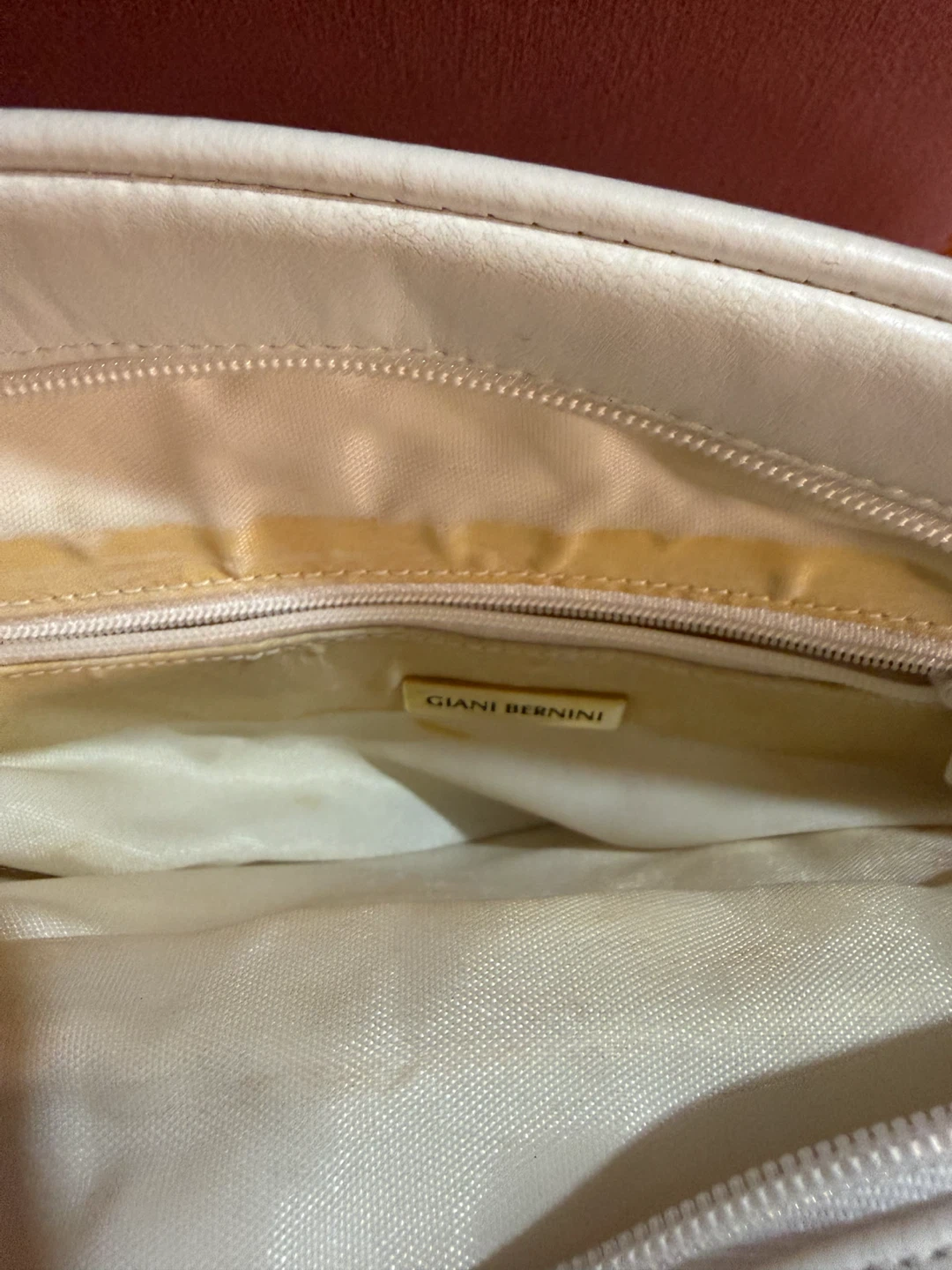 Giani Bernini White Leather Handbag - photo 2