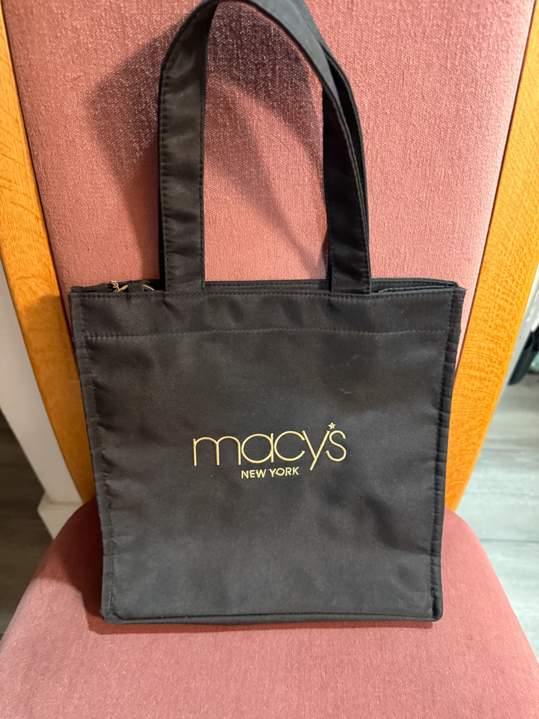 Black Macy's New York Tote Bag