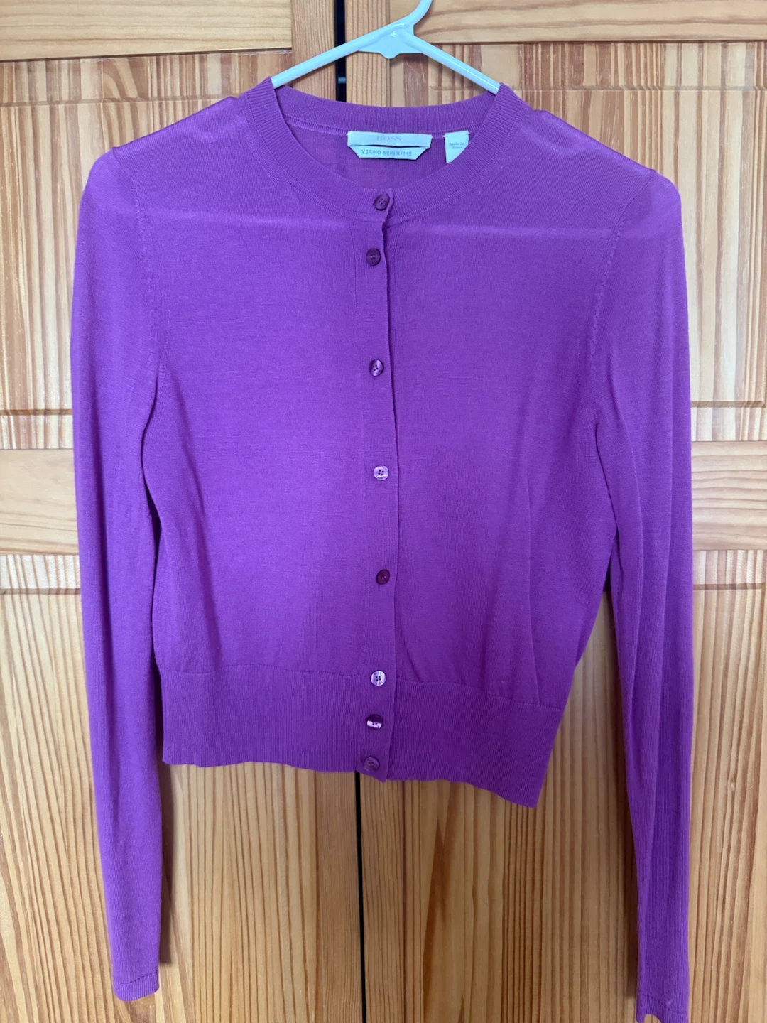 🏈BOSS Merino Superfine Cardigan Purple