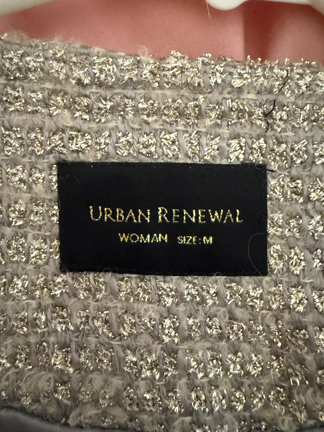 🏈Urban Renewal Women's Gold Metallic Jacket - photo 2