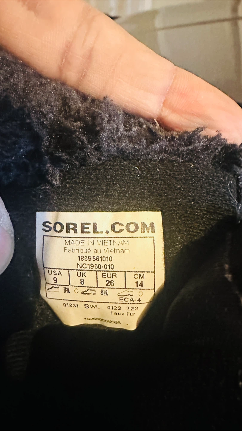 Sorel Black Kids Winter Boots - photo 2