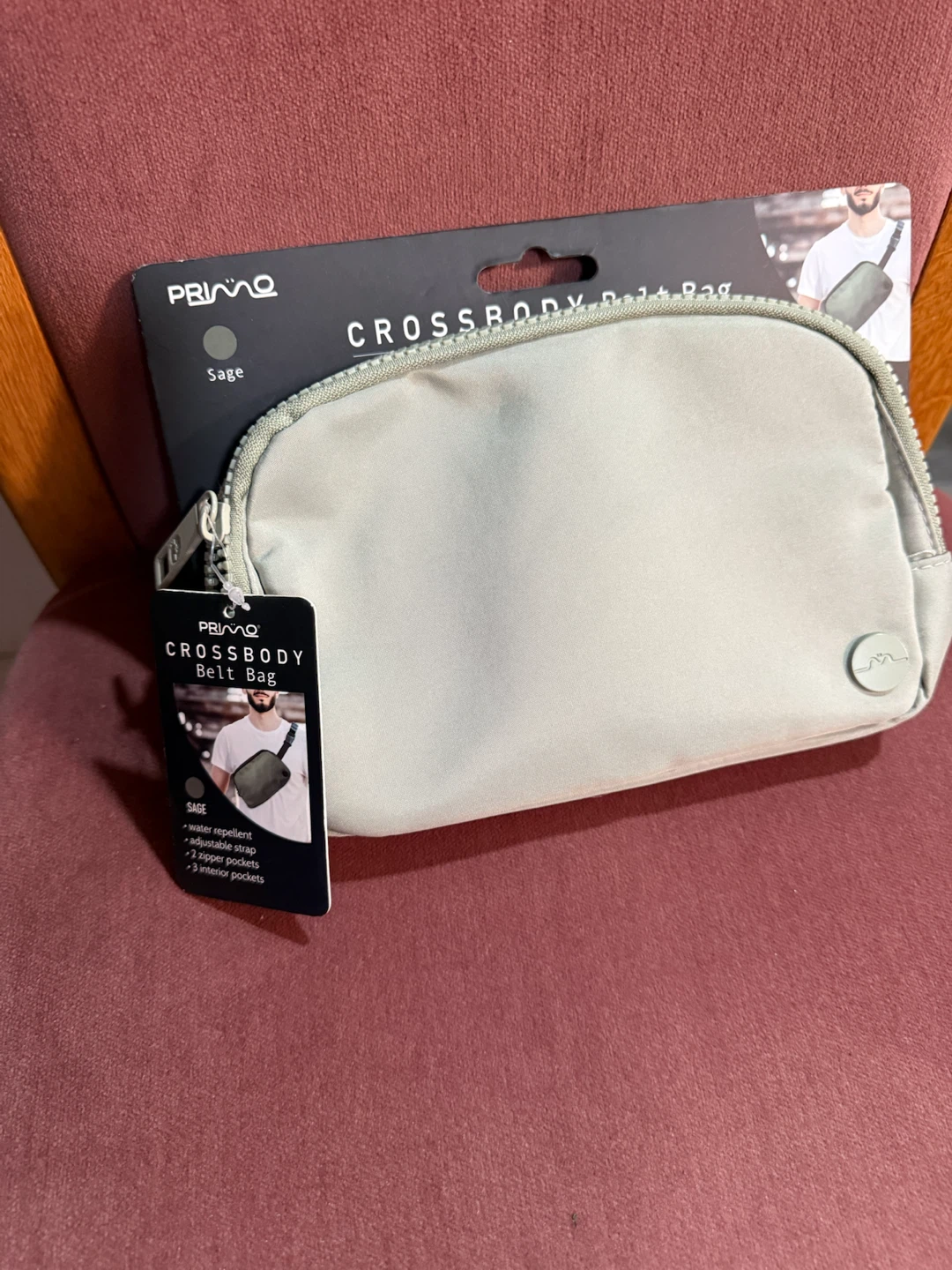Primo Crossbody Belt Bag - Sage - photo 2