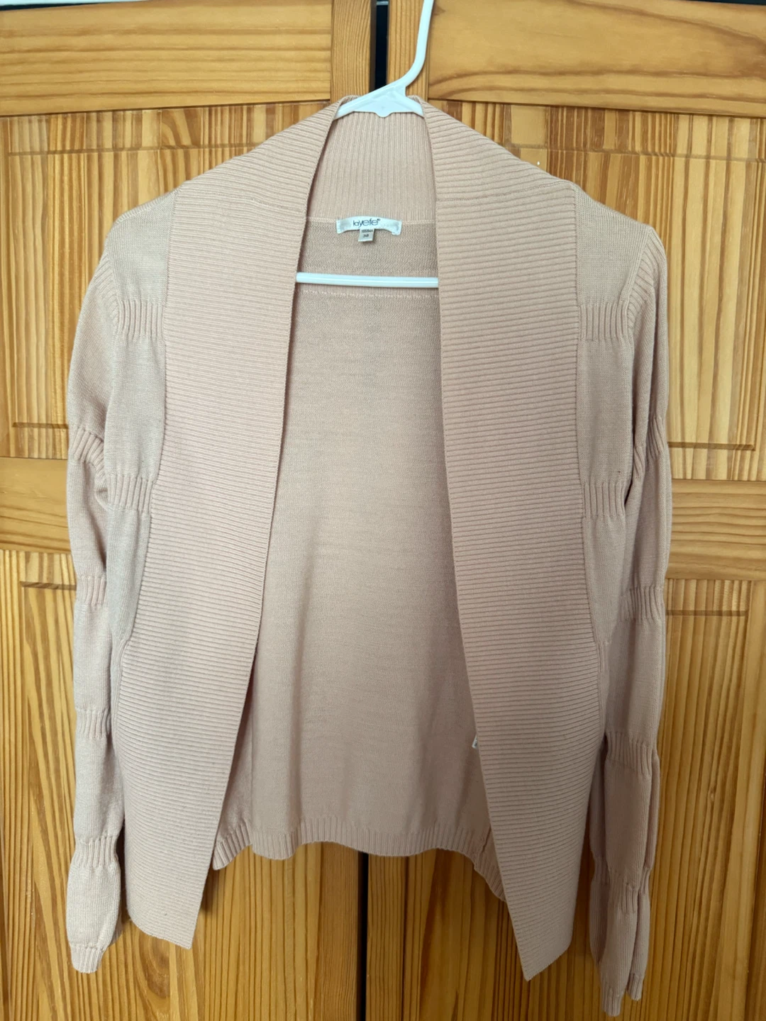 🏈Layefe Pink Open Cardigan