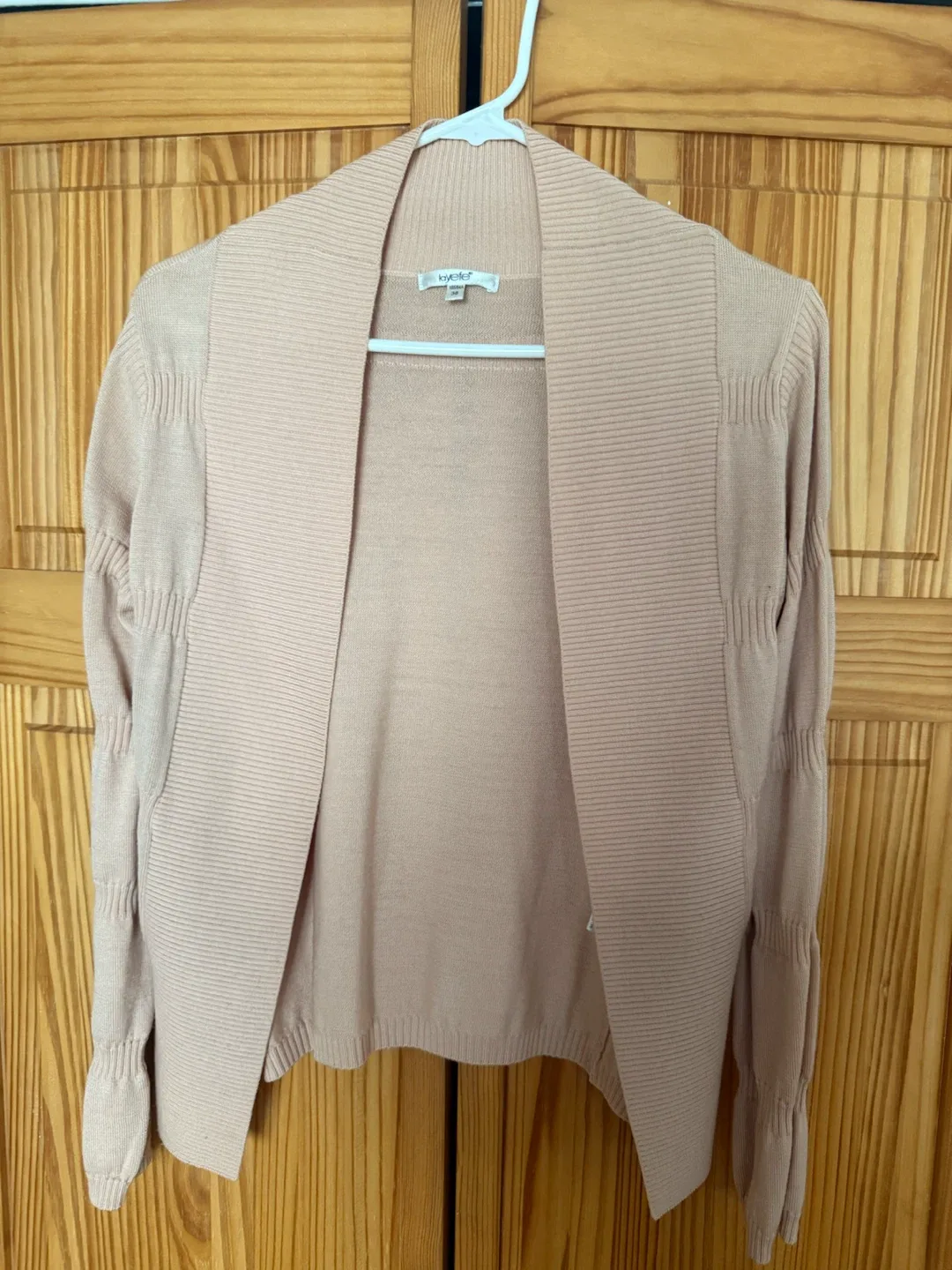 🏈Layefe Pink Open Cardigan