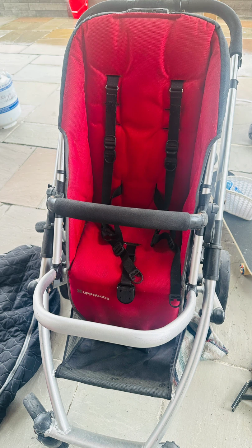 Double seat UPPAbaby Stroller with Ride-Along Board - photo 5
