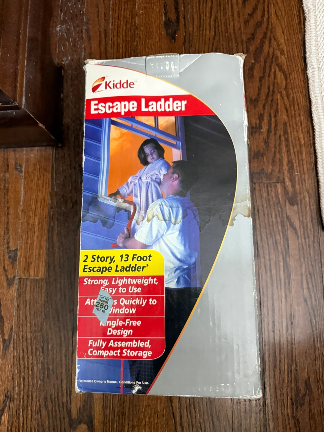 Kidde 2-Story 13 Foot Escape Ladder