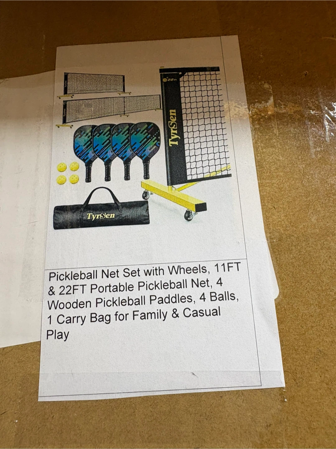 Portable Pickleball Net Set