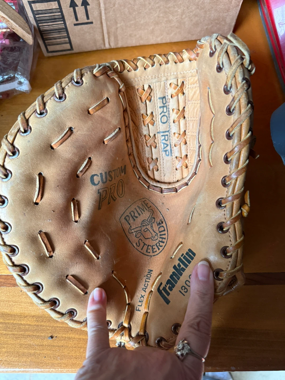 Franklin Pro Trap 1308 Baseball Catcher's Mitt