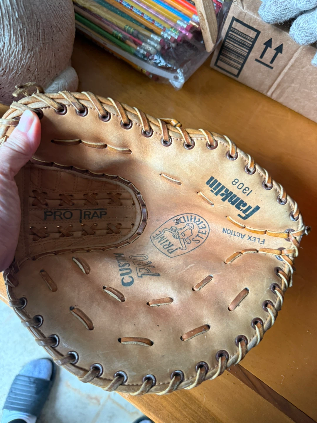 Franklin Pro Trap 1308 Baseball Catcher's Mitt - photo 3