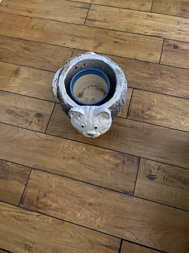 Decorative Cat Planter - photo 3
