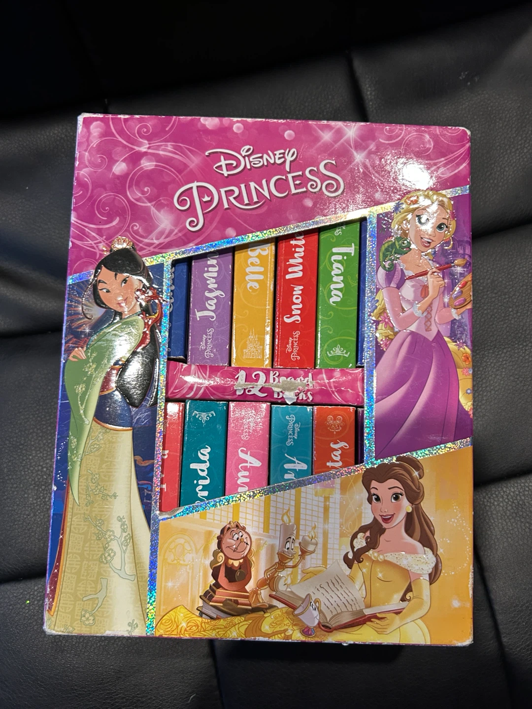 Disney Princess 12 Board Book Set