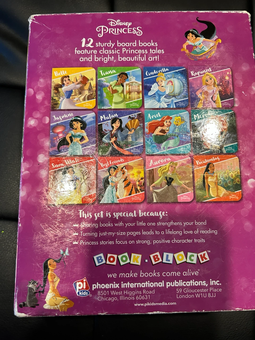 Disney Princess 12 Board Book Set - photo 3