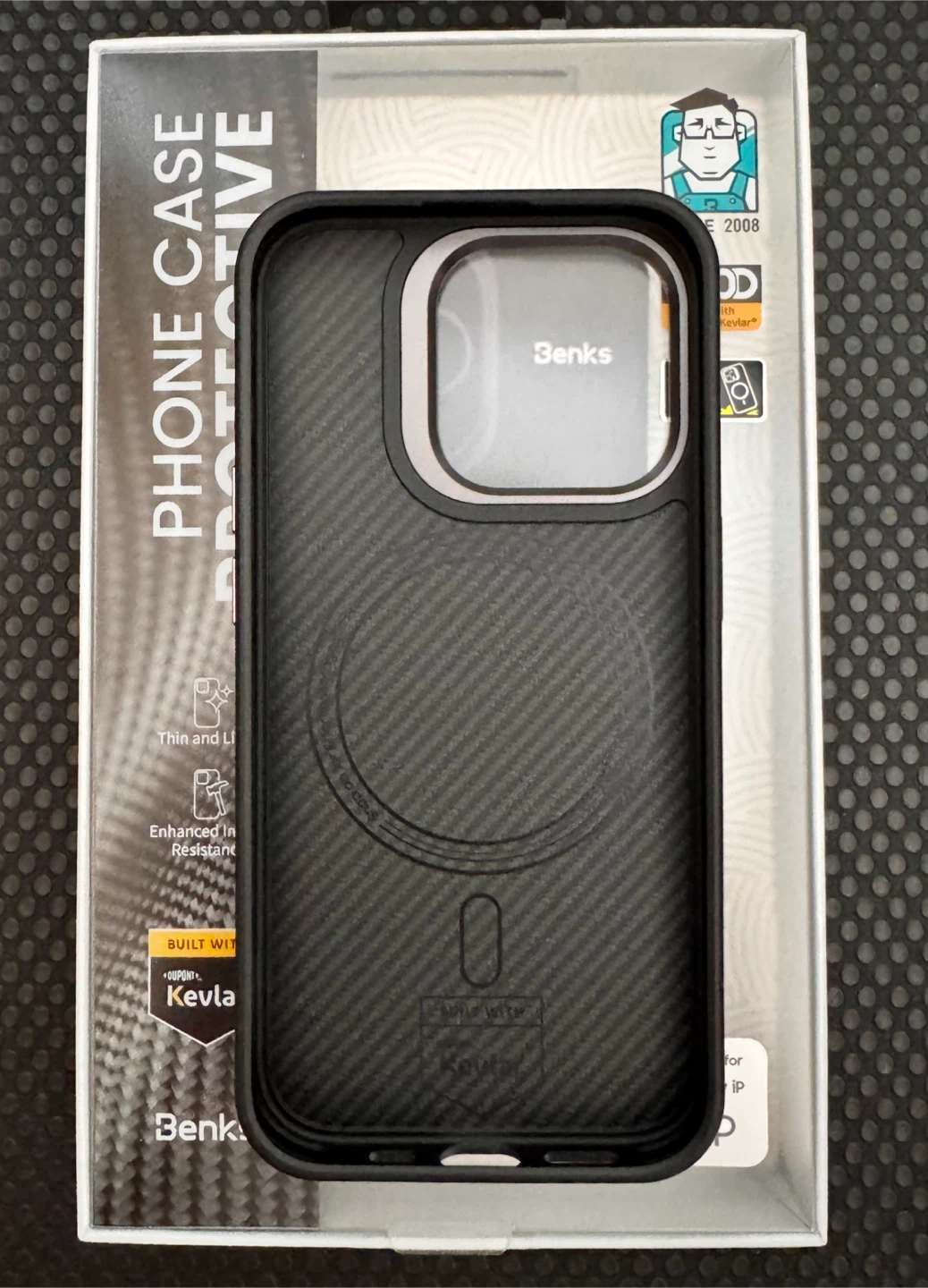 iPhone 15 Pro Benks Kevlar Protective Case - photo 2