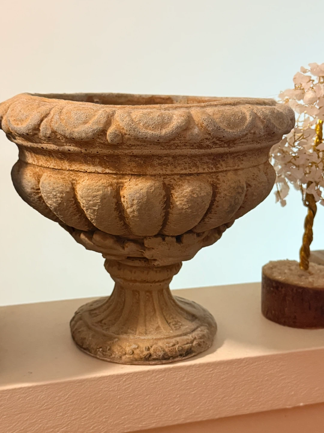 Stone Effect Urn Planter