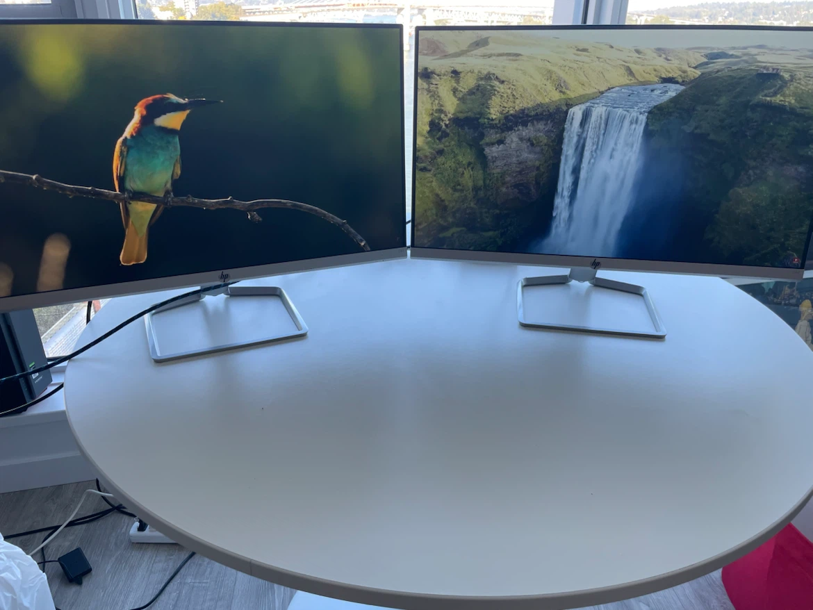 HP 24f Dual Monitor Setup 2pack - photo 5