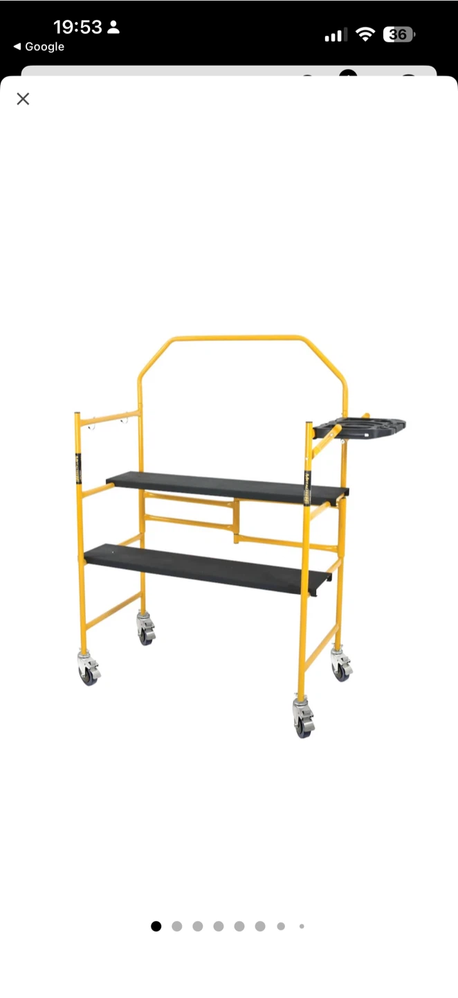 Metaltech Baker Scaffold yellow