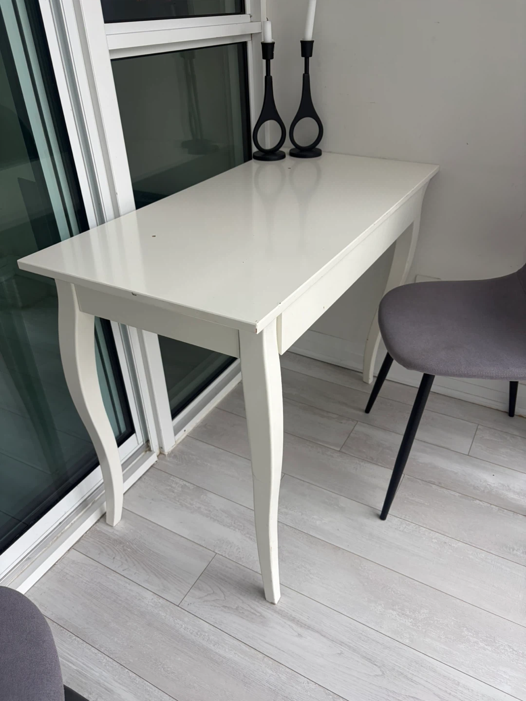 White Vanity Desk