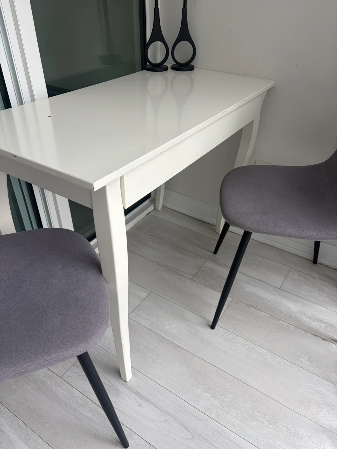 White Vanity Desk - photo 2