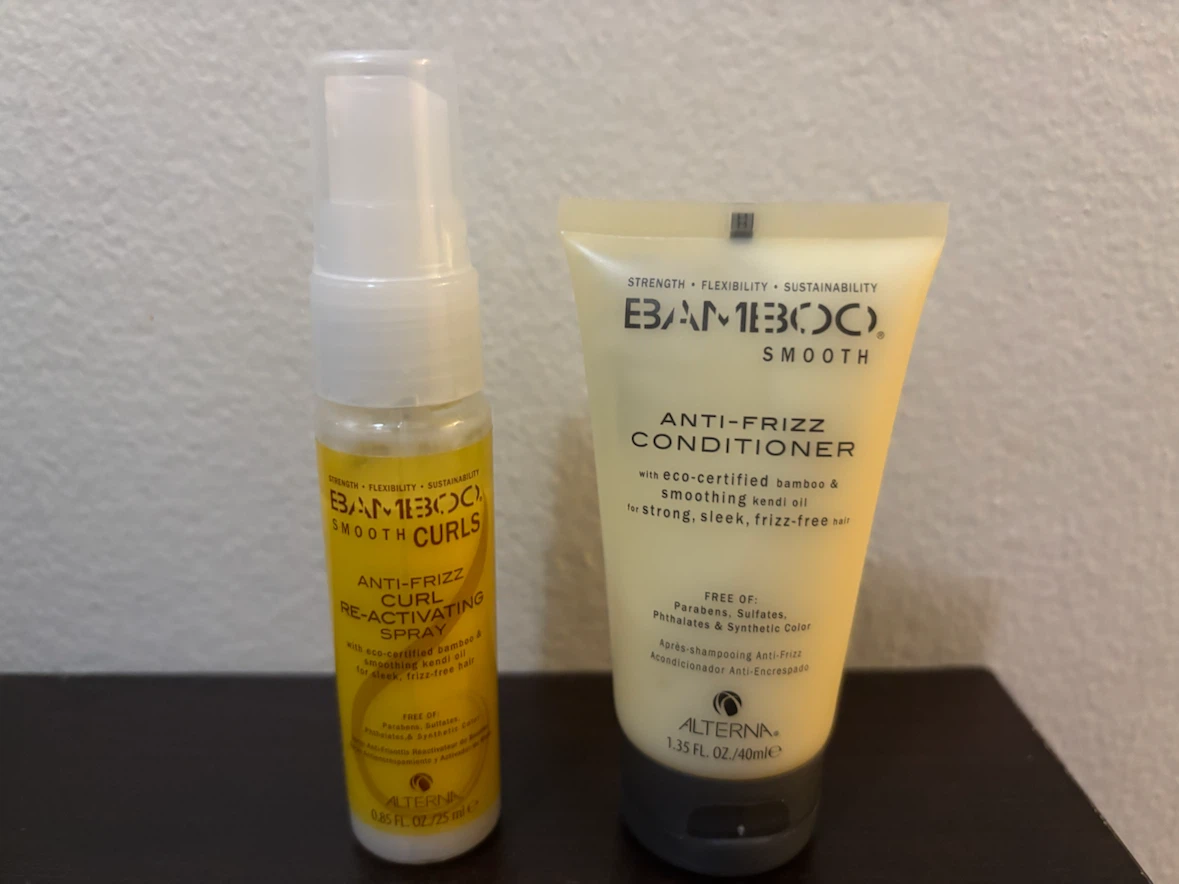 NEW-Alterna Bamboo Anti-Frizz Hair Care Set