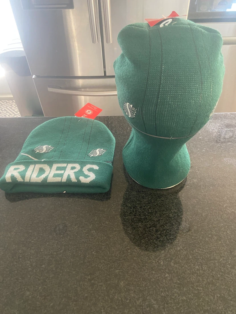 Two Saskatchewan Roughriders Ski Masks - photo 2