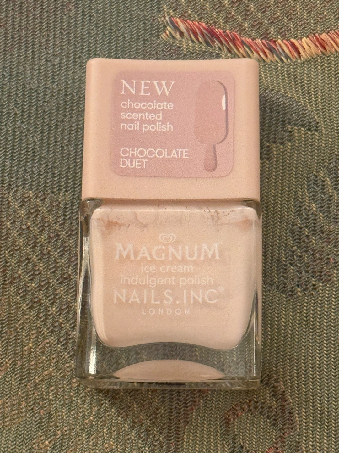 🏈Nails Inc Magnum Chocolate Duet Scented Nail Polish