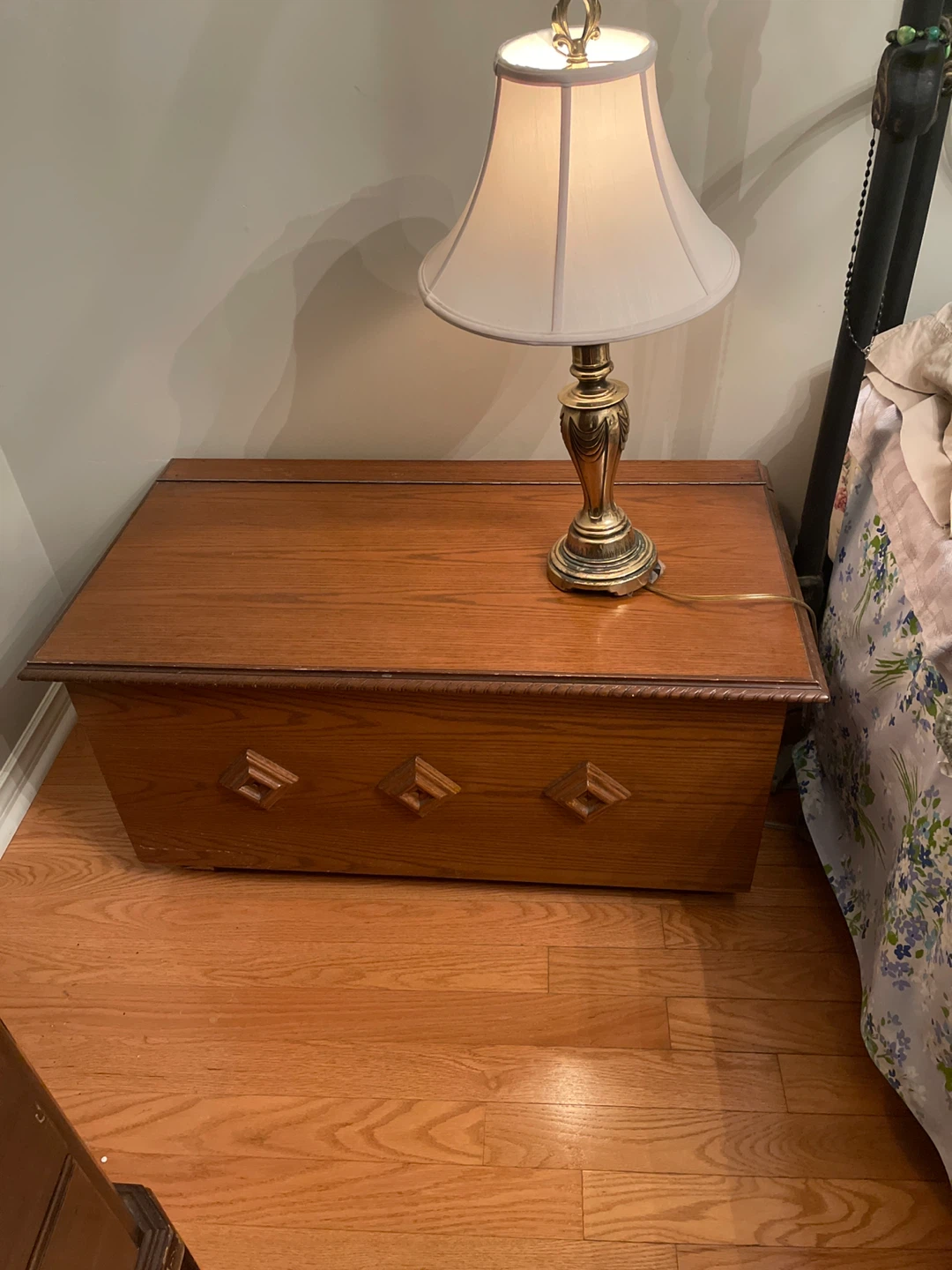 Wooden Blanket Chest