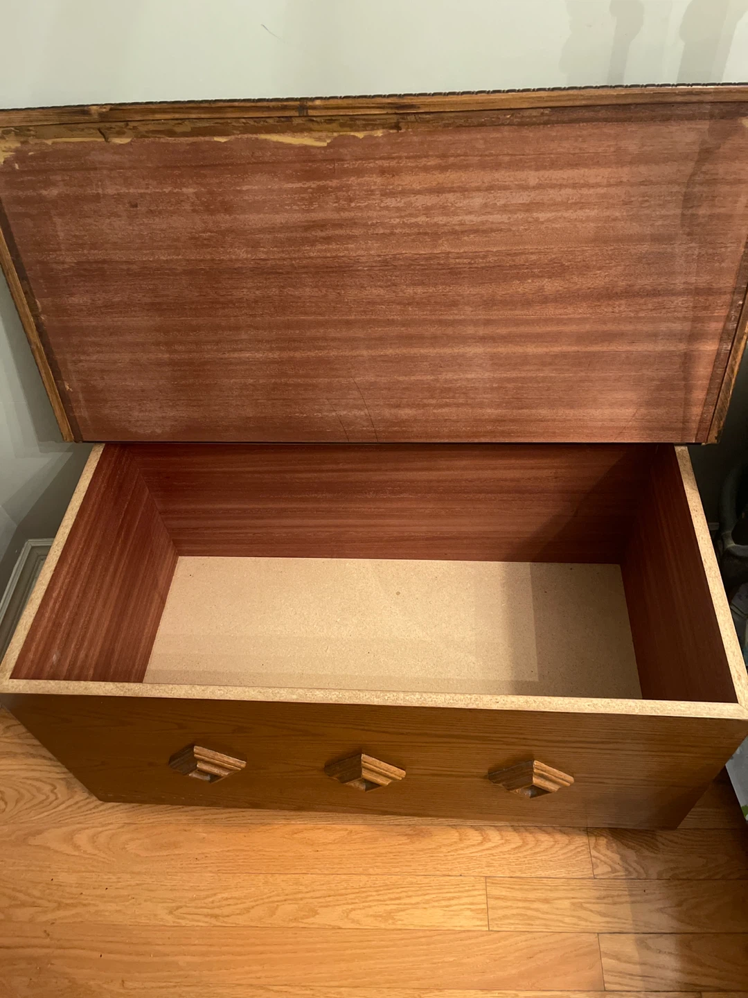 Wooden Blanket Chest - photo 2