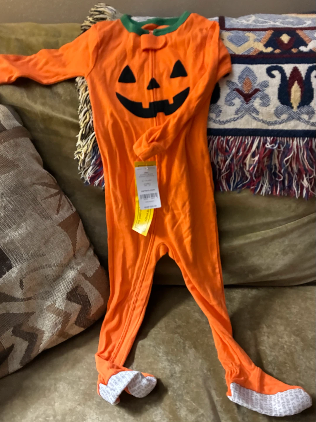 NEW WITH TAGS PUMPKIN PAJAMAS - photo 2
