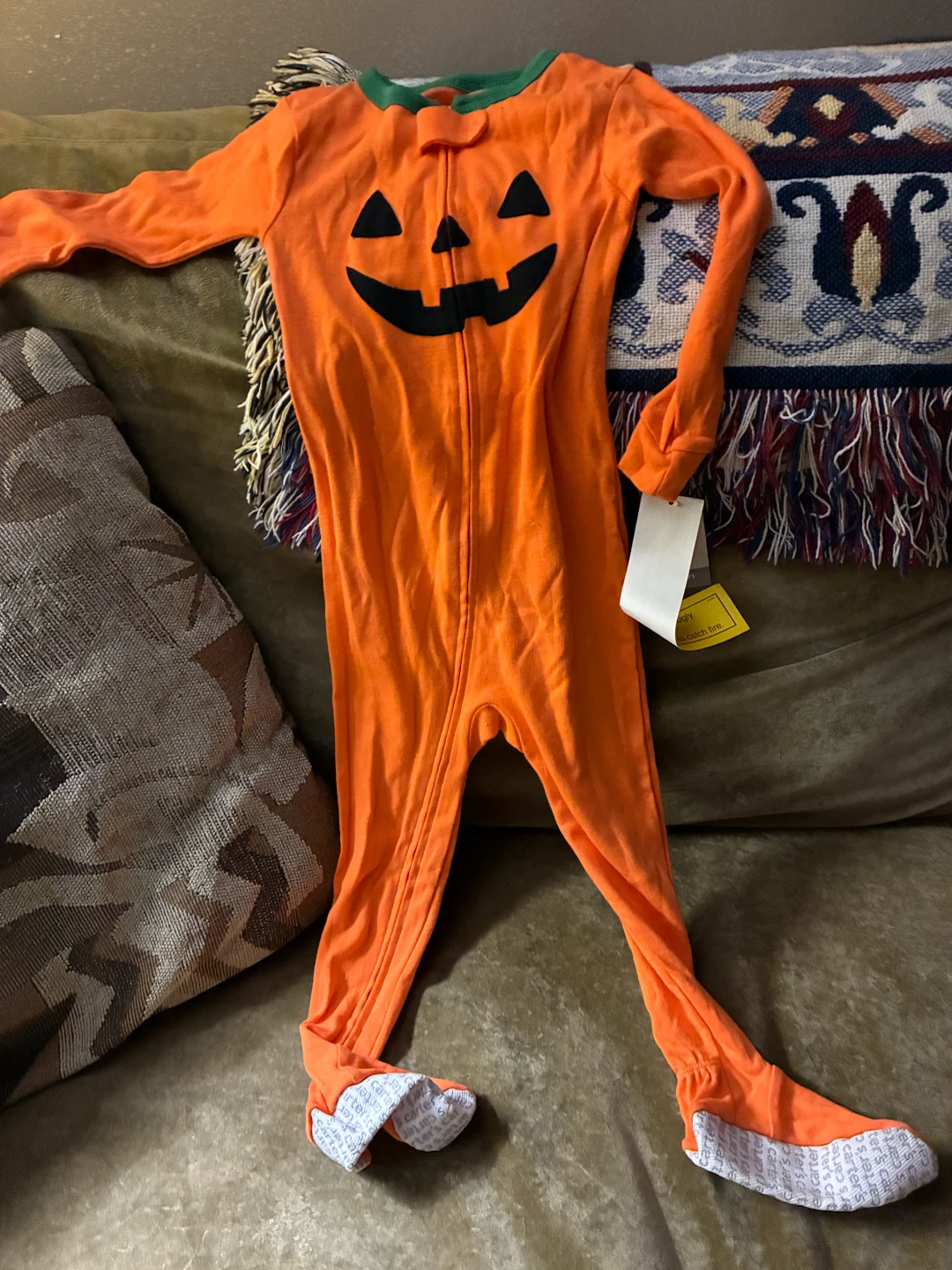 NEW WITH TAGS PUMPKIN PAJAMAS - photo 3