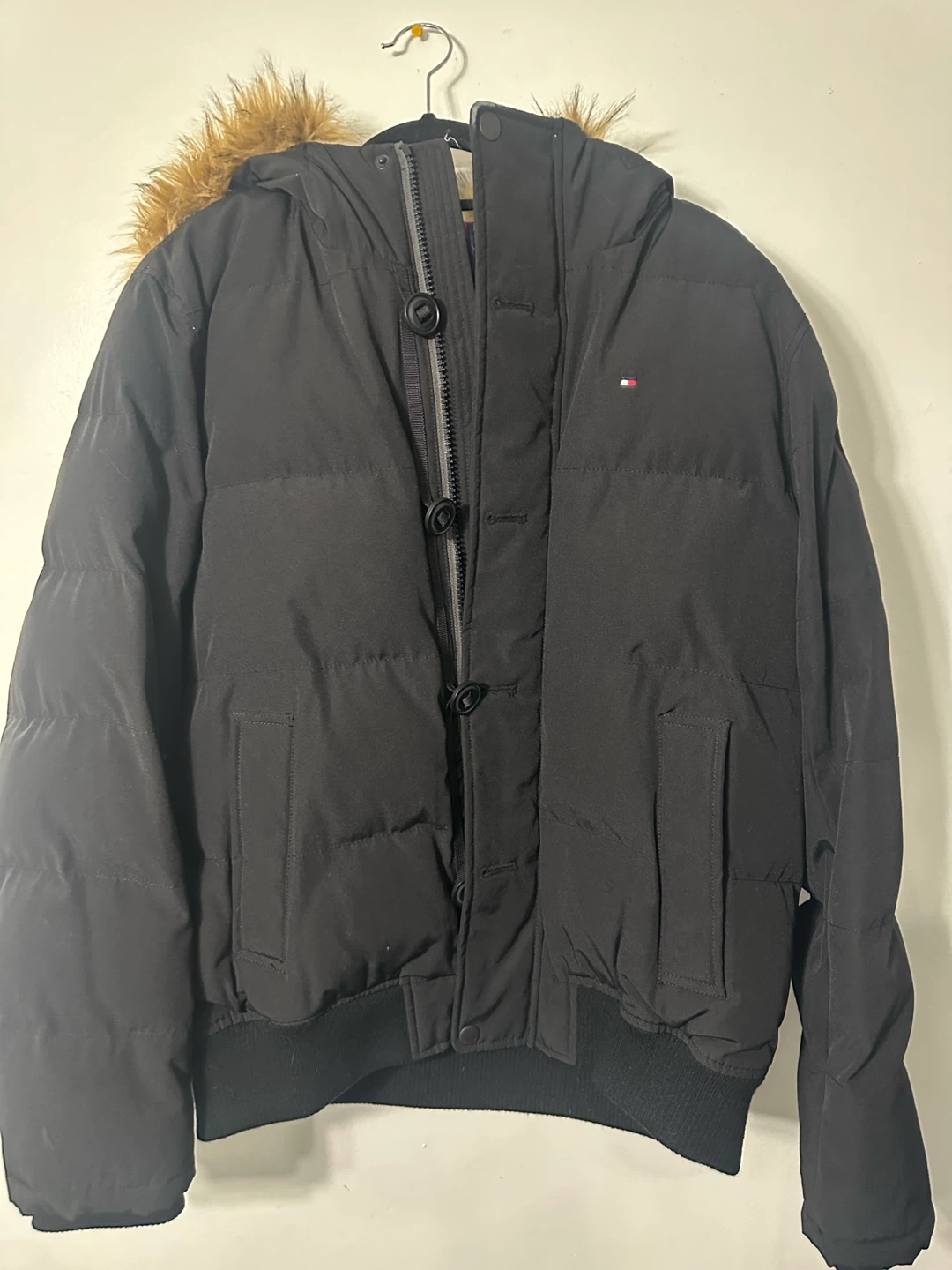 Tommy Hilfiger Black Puffer Jacket
