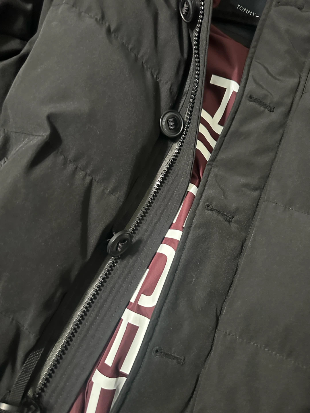 Tommy Hilfiger Black Puffer Jacket - photo 4