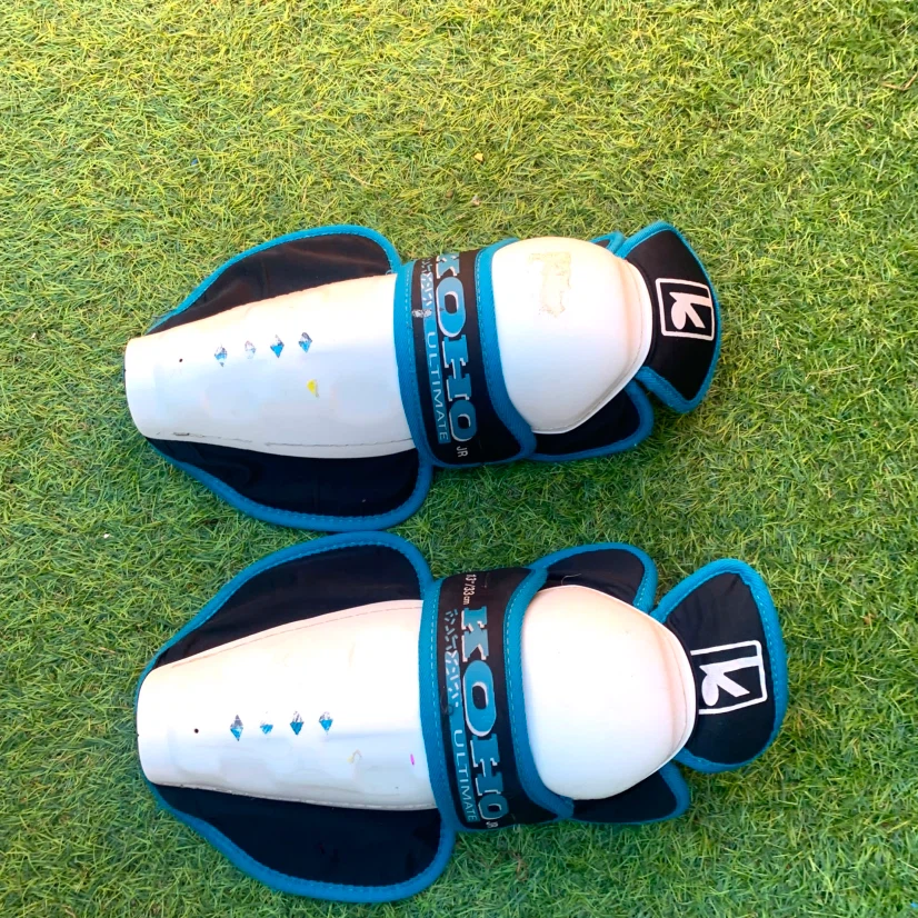 Junior Hockey Shin Guards 13" Youth Ice Hockey Leg Pads Gear - photo 4