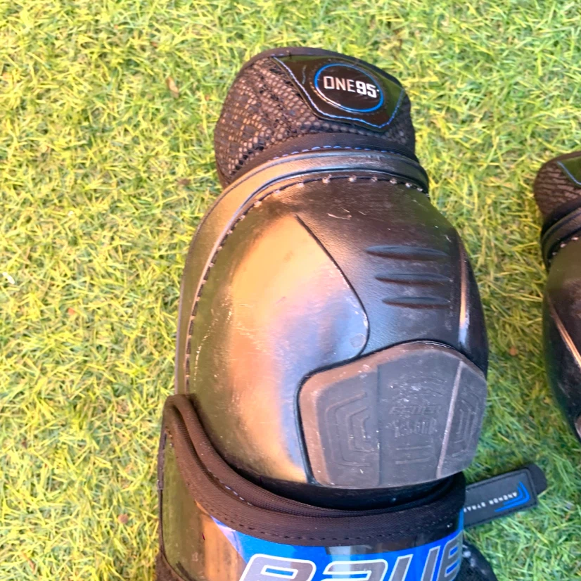 Hockey Shin Guards 14" Ice Hockey Shin Pads Leg Protection Adult - photo 2