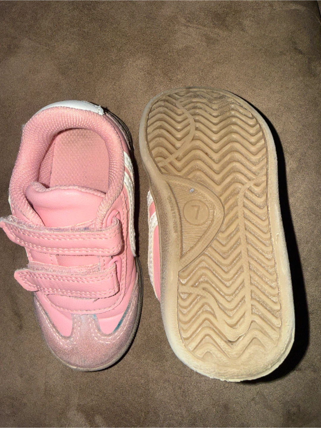 Pink Toddler Sneakers Size 7 - photo 2