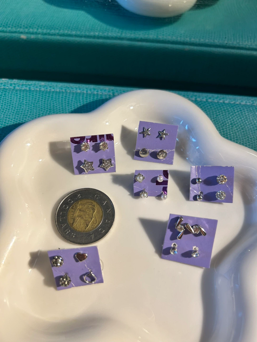 Set of Assorted Stud Earrings - photo 4