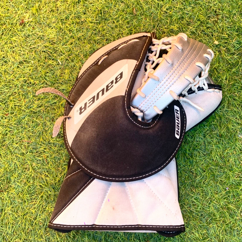 Goalie Catching Glove Left Hand Hockey Goaltender Catcher - photo 4