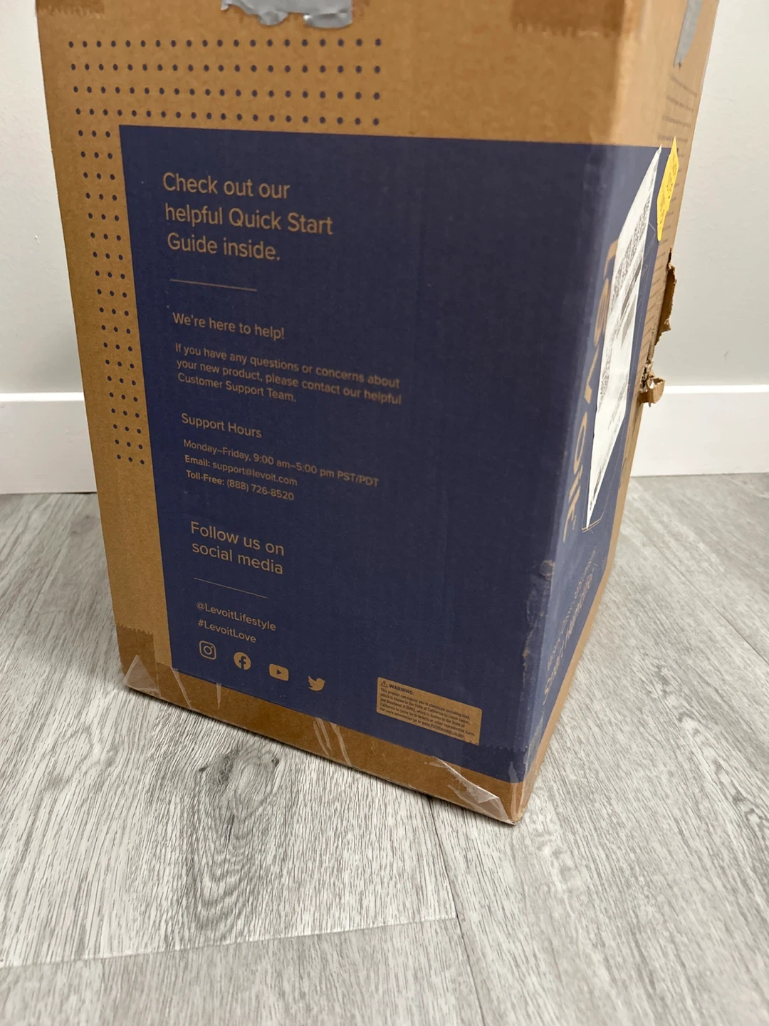 Levoit Ultrasonic Humidifier (Box Included) - photo 3