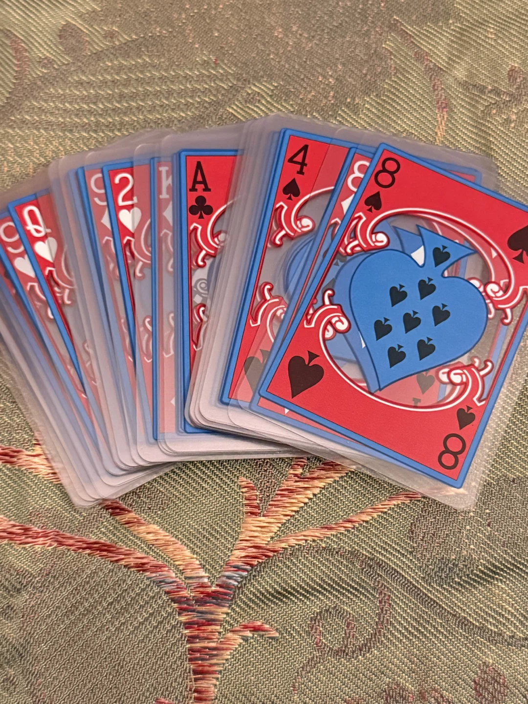 Bicycle Clear Playing Cards🏈