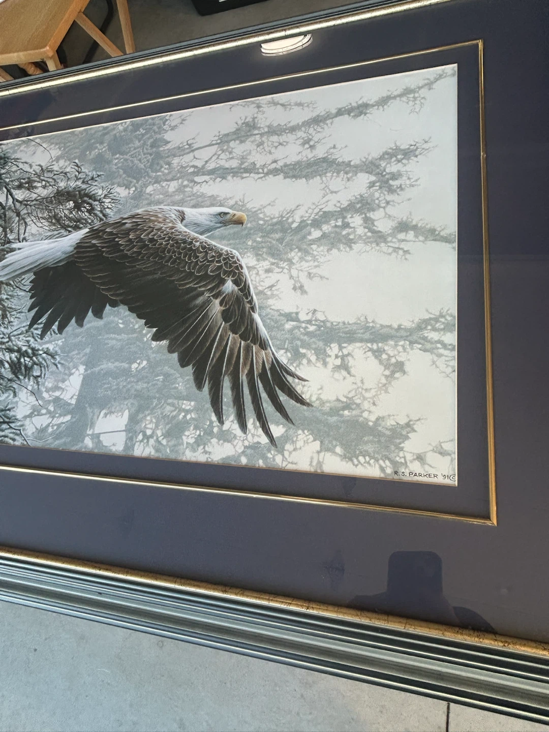 R.S. Parker Bald Eagle Framed Print - photo 3