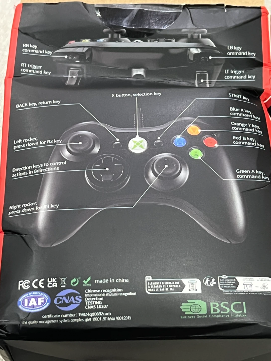 NBCP Wolf X-1 Wired Controller