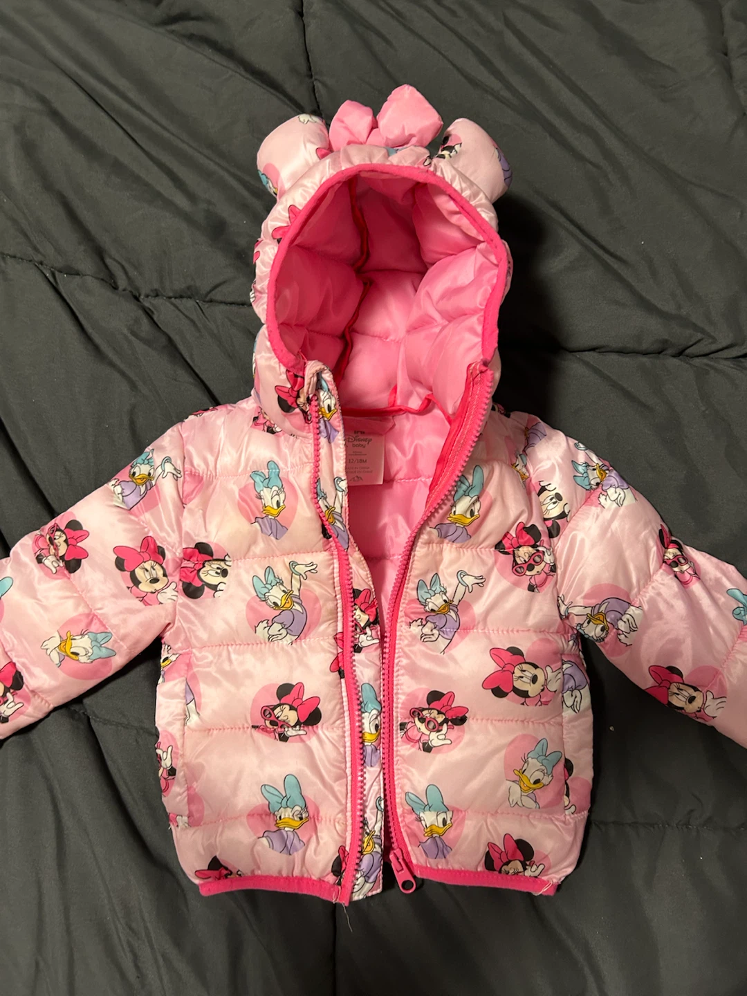 Disney Baby Minnie Mouse Puffer Jacket - photo 2
