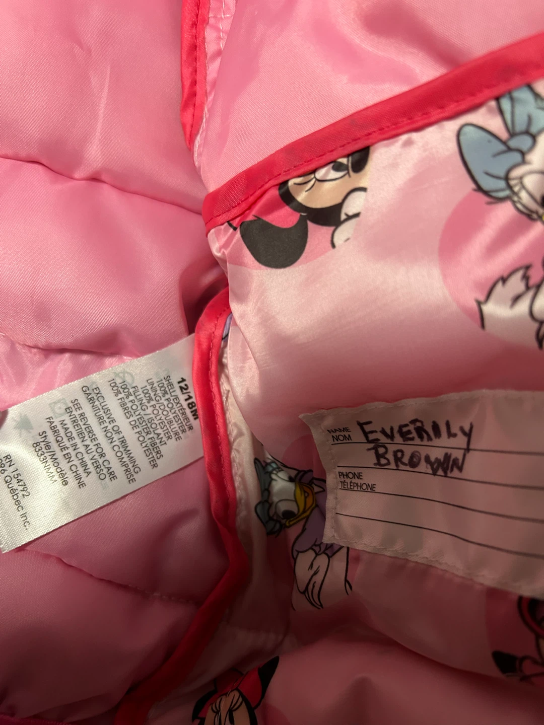 Disney Baby Minnie Mouse Puffer Jacket - photo 5