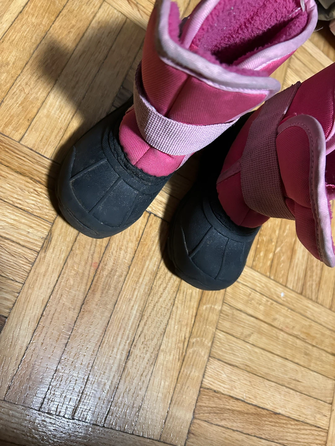 Pink Children's Winter Boots Size 7 - photo 4