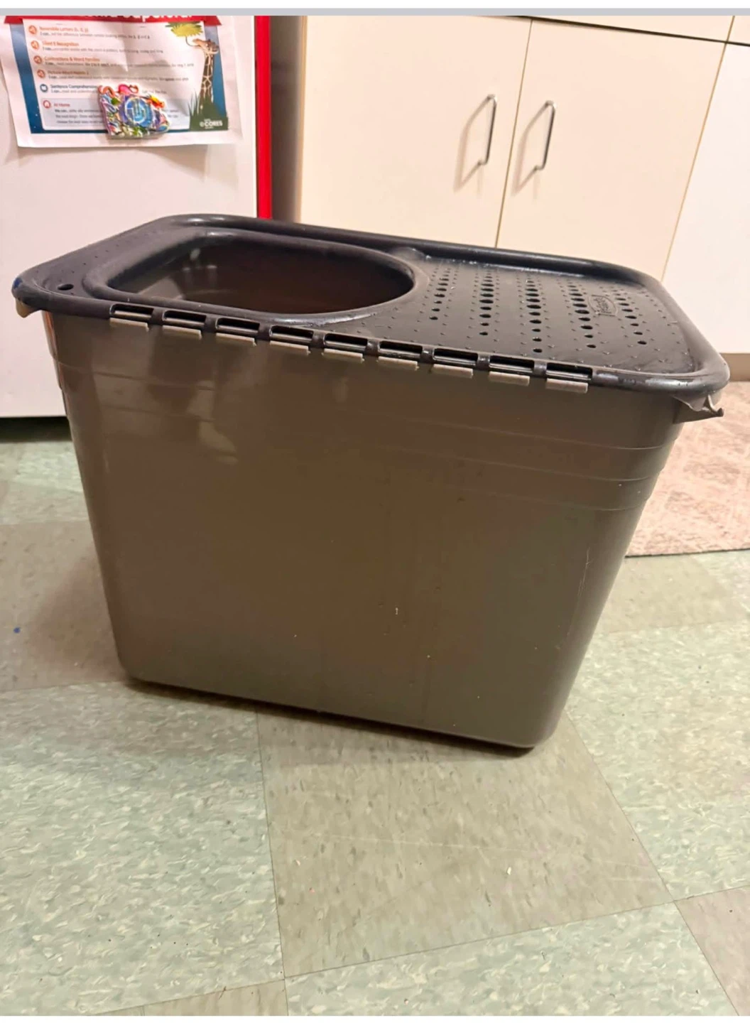 Frisco Top Entry Cat Litter Box