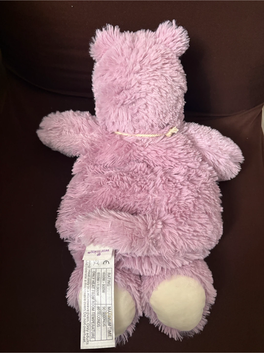 Purple Hippo Warmies Comfort Lavender Weighted Plush NWT - photo 4