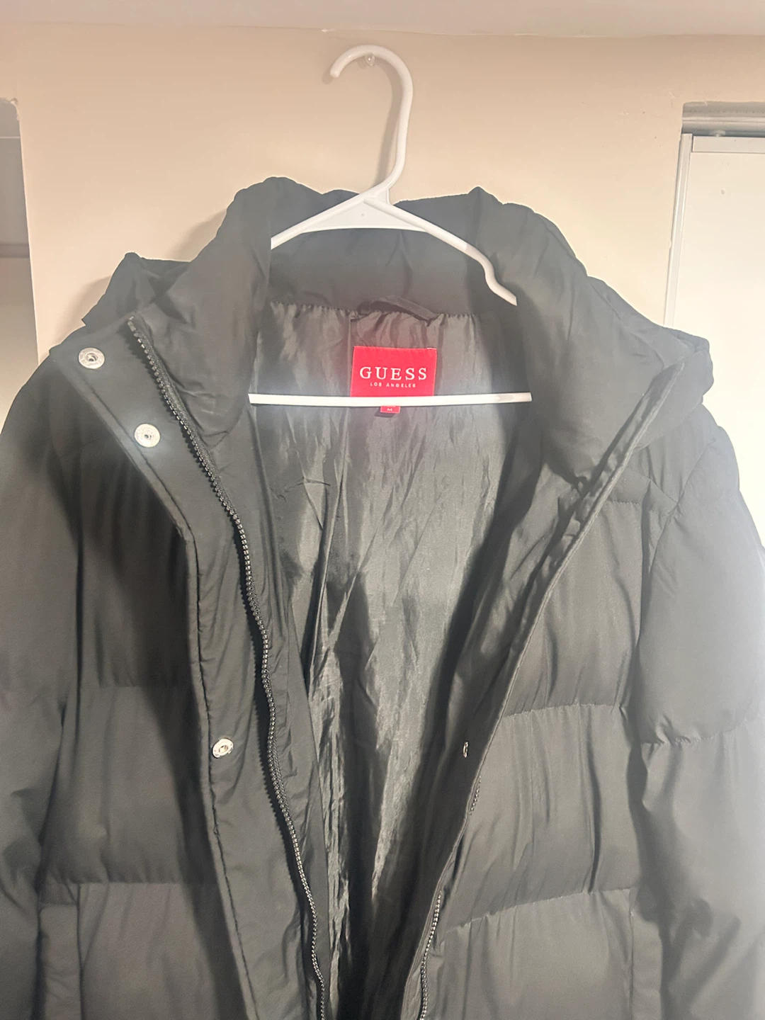 Guess Black Long Puffer Jacket - photo 2